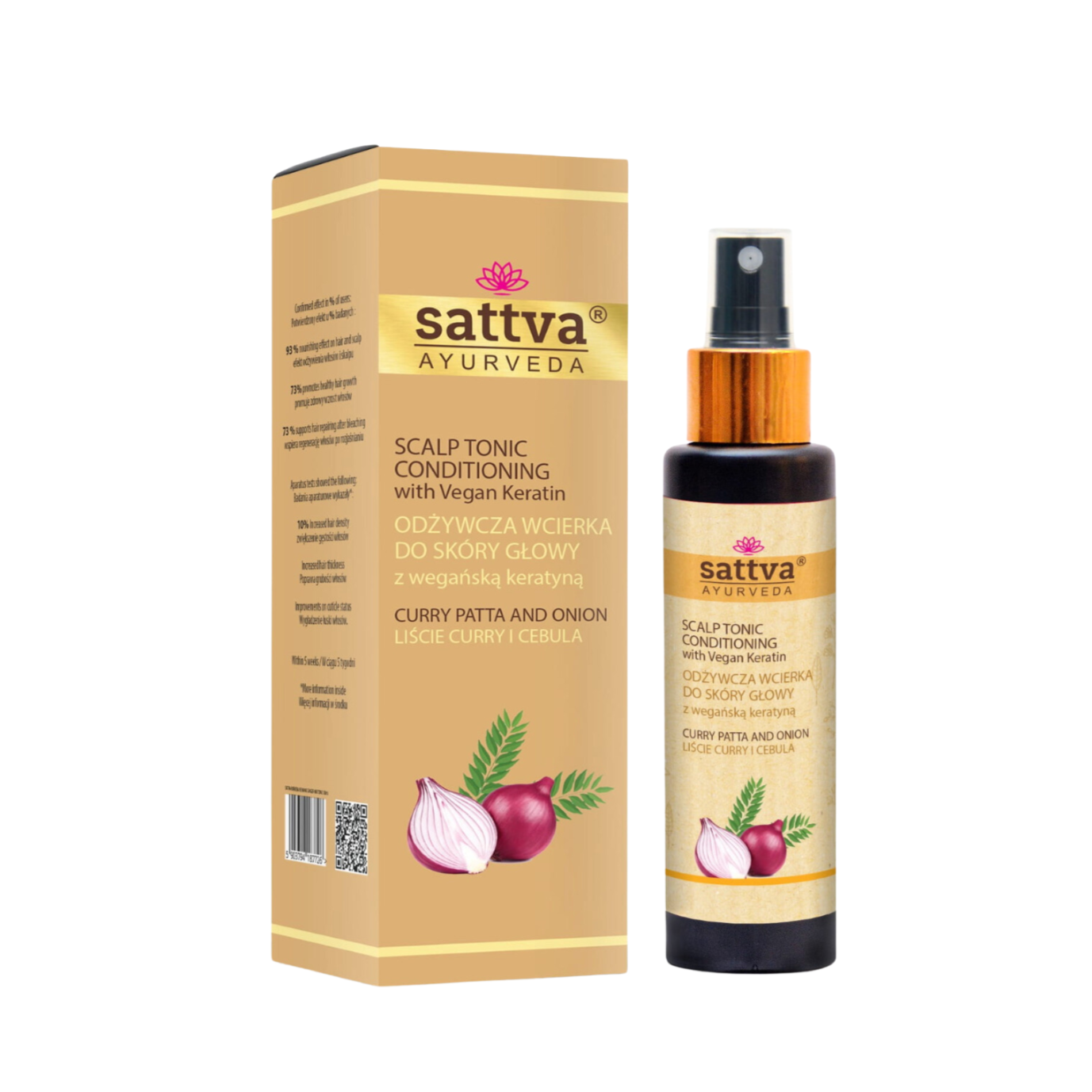 SATTVA SCALP TONIC | CURRY PATTA & ONION