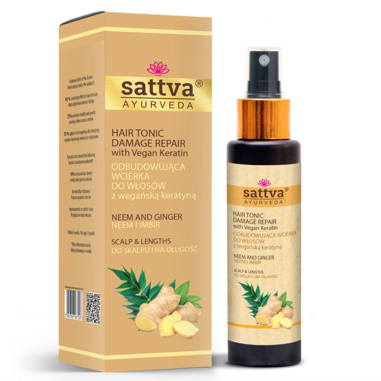 SATTVA DAMAGE REPAIR HAIR TONIC