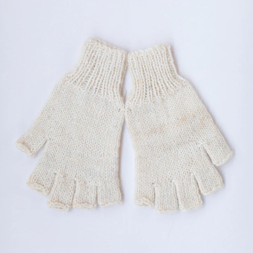 ALPACA FINGERLESS GLOVES