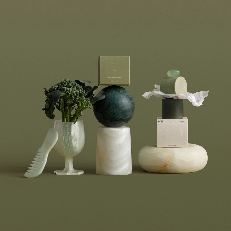 PITTA BALANCING SHAMPOO + CONDITIONER BARS