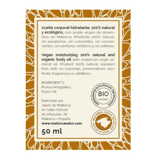 MALLORCA COLD PRESED ALMOND OIL