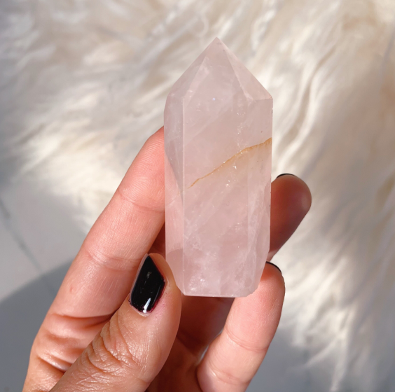 ROSE QUARTZ IN ALL SHAPES