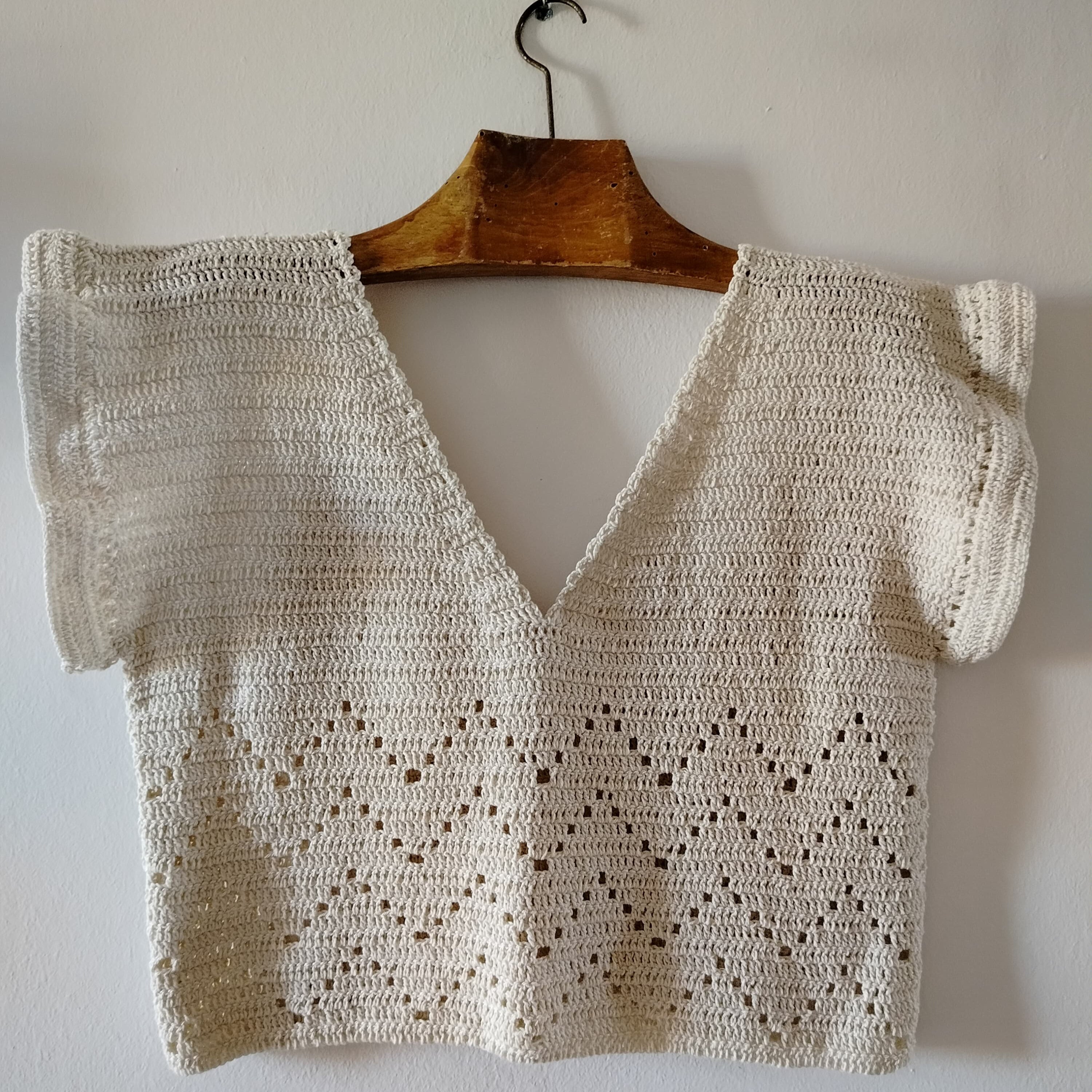 CROCHET BLUSA