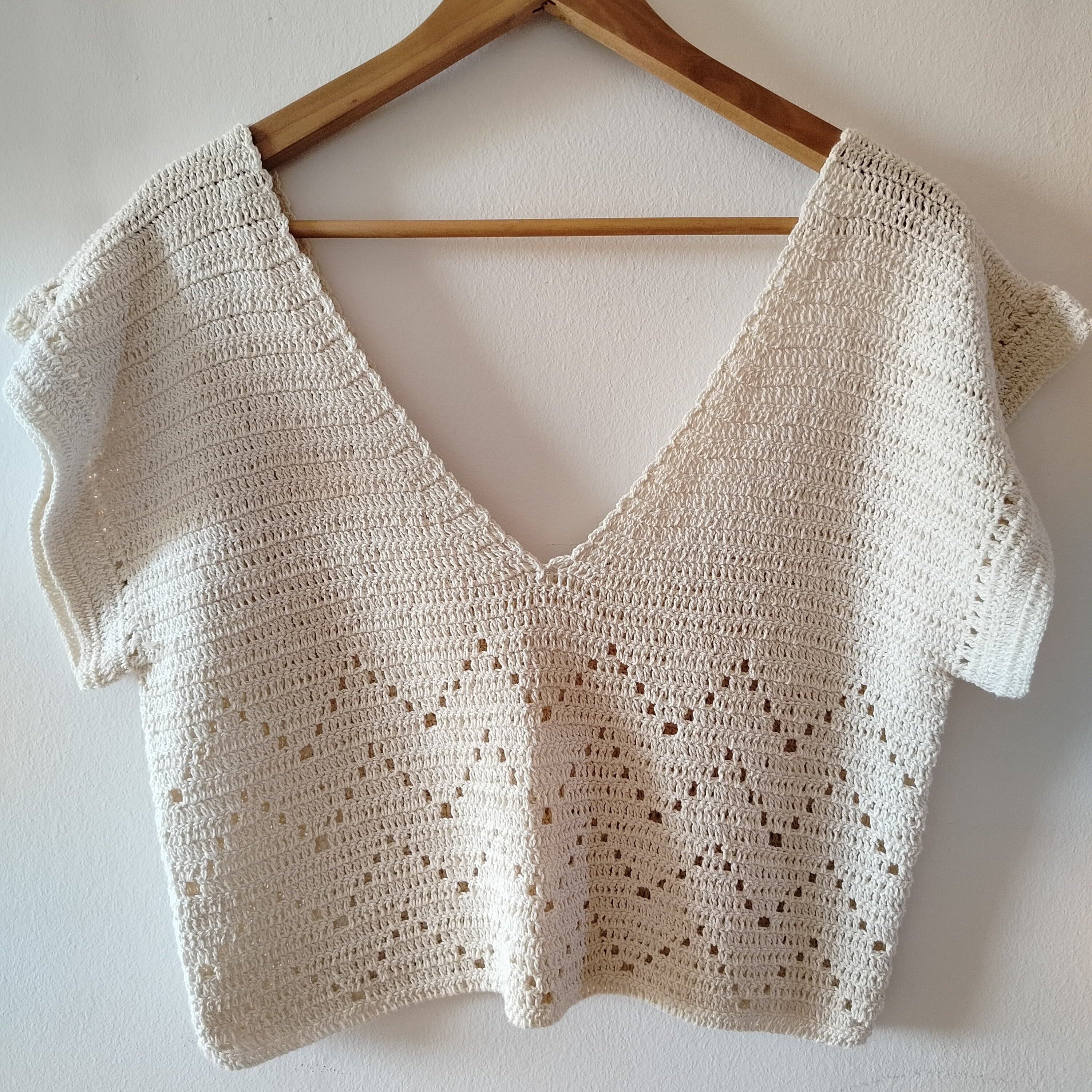 CROCHET BLUSA