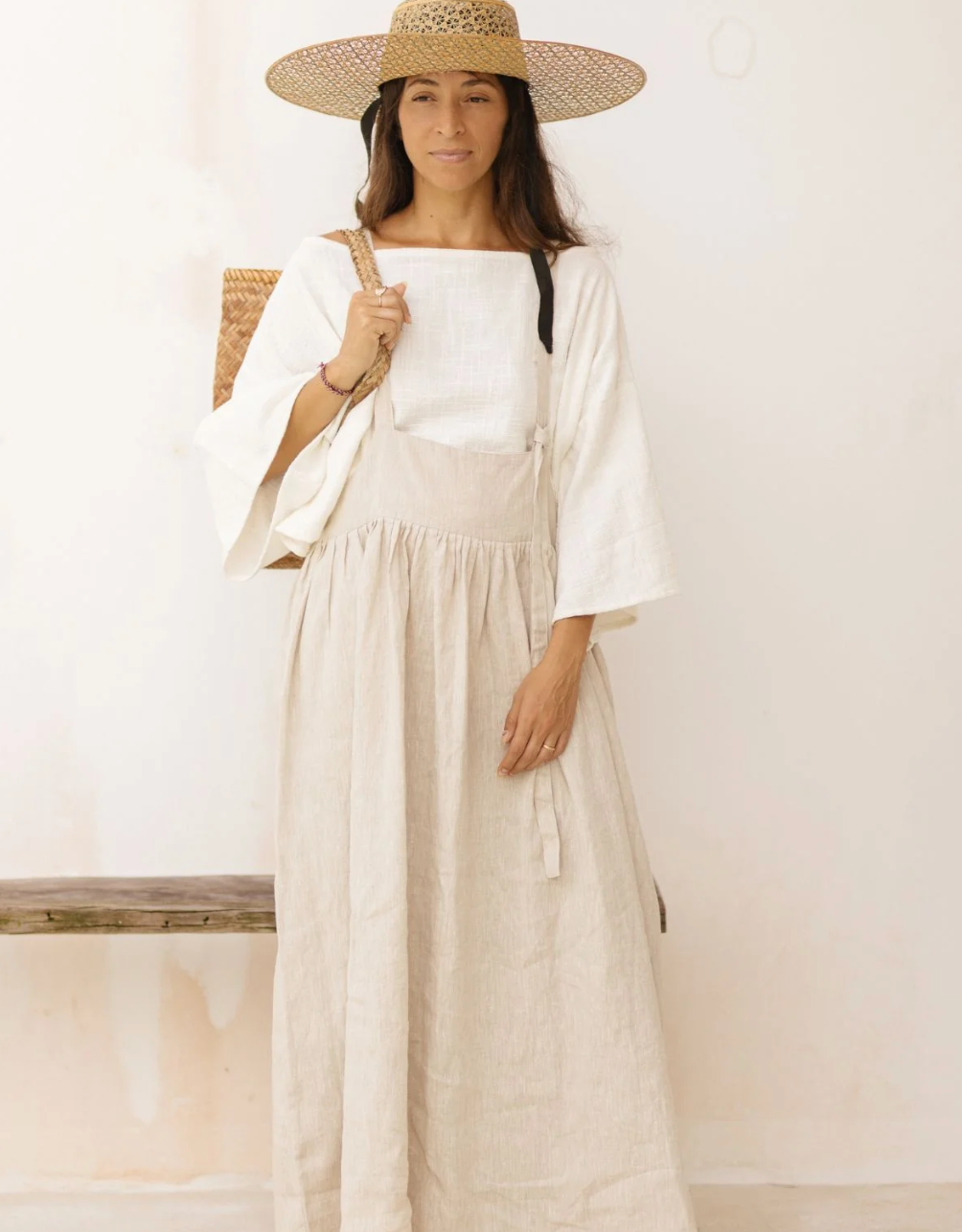 MAY MAY OVERALL SKIRT