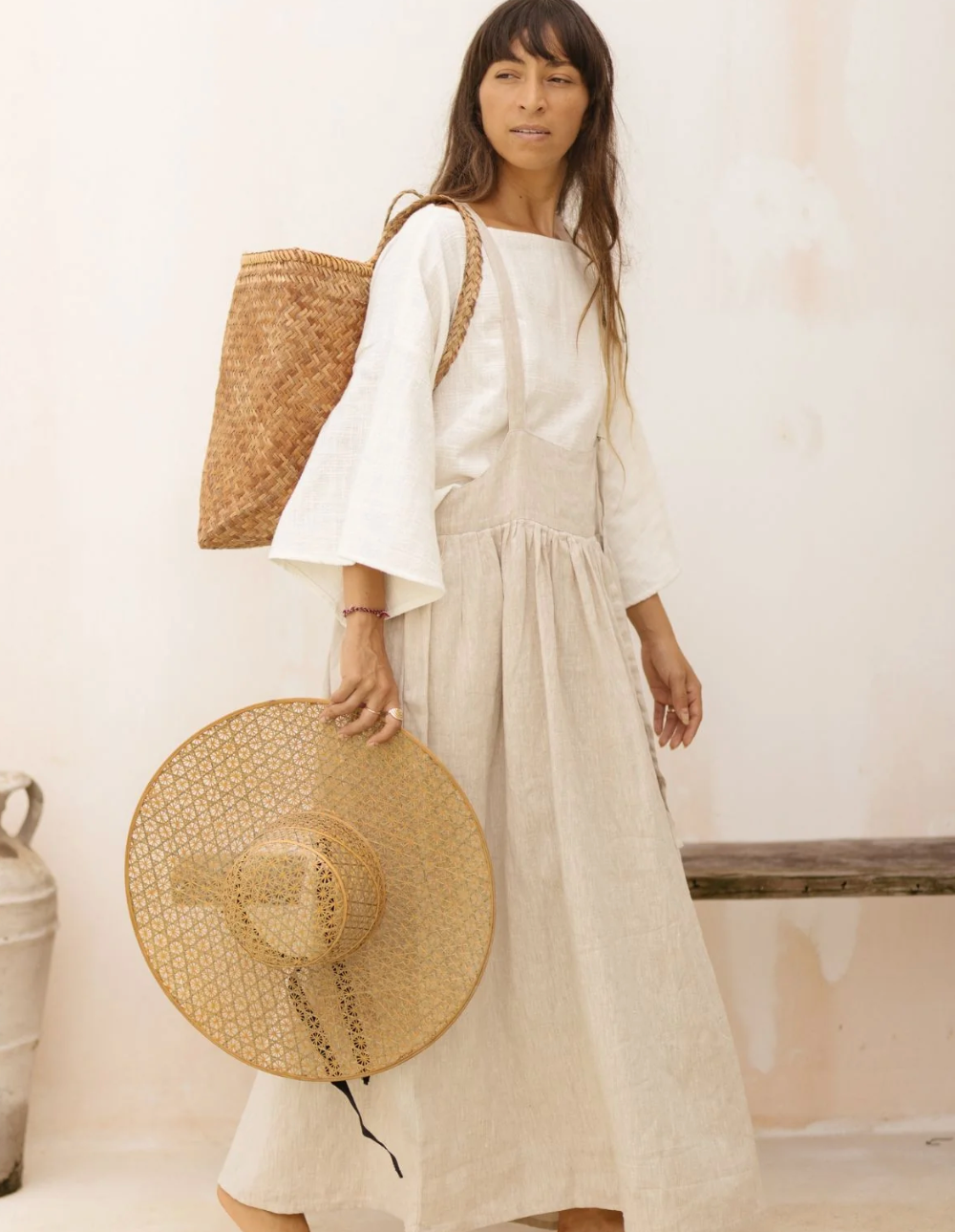 MAY MAY OVERALL SKIRT