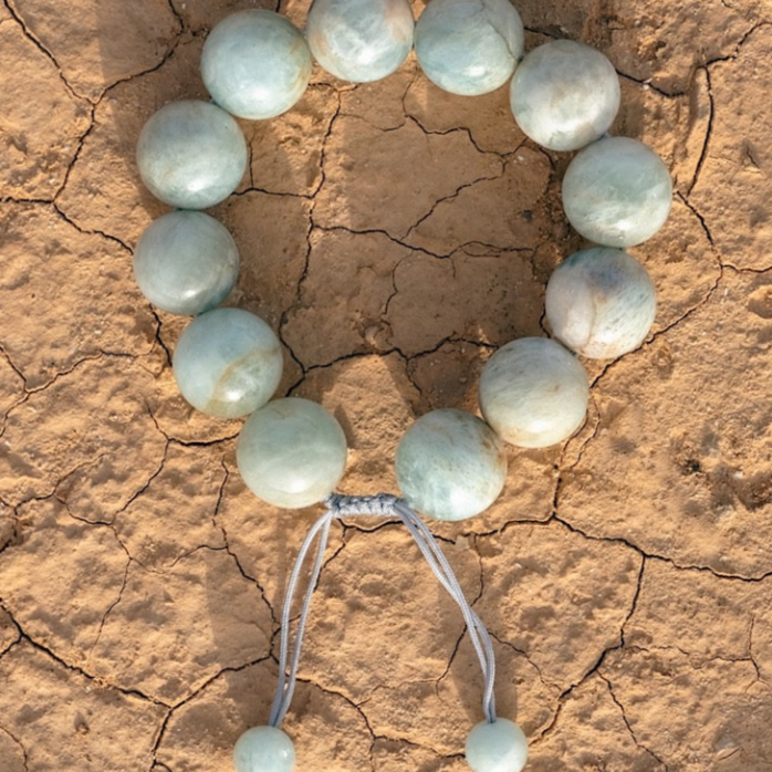 Milky Aquamarine bracelet