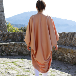 REBIRTH Kimono in Viscose Peach by The SoulClub