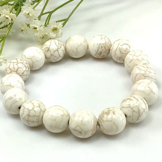 WHITE TURQUOISE BRACELET