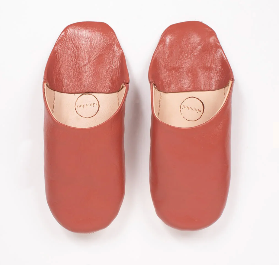 MOROCCAN LEATHER BABOUCHE SLIPPER