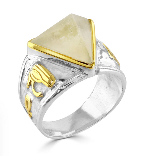 The Pyramid Ring | Libyan Tektite