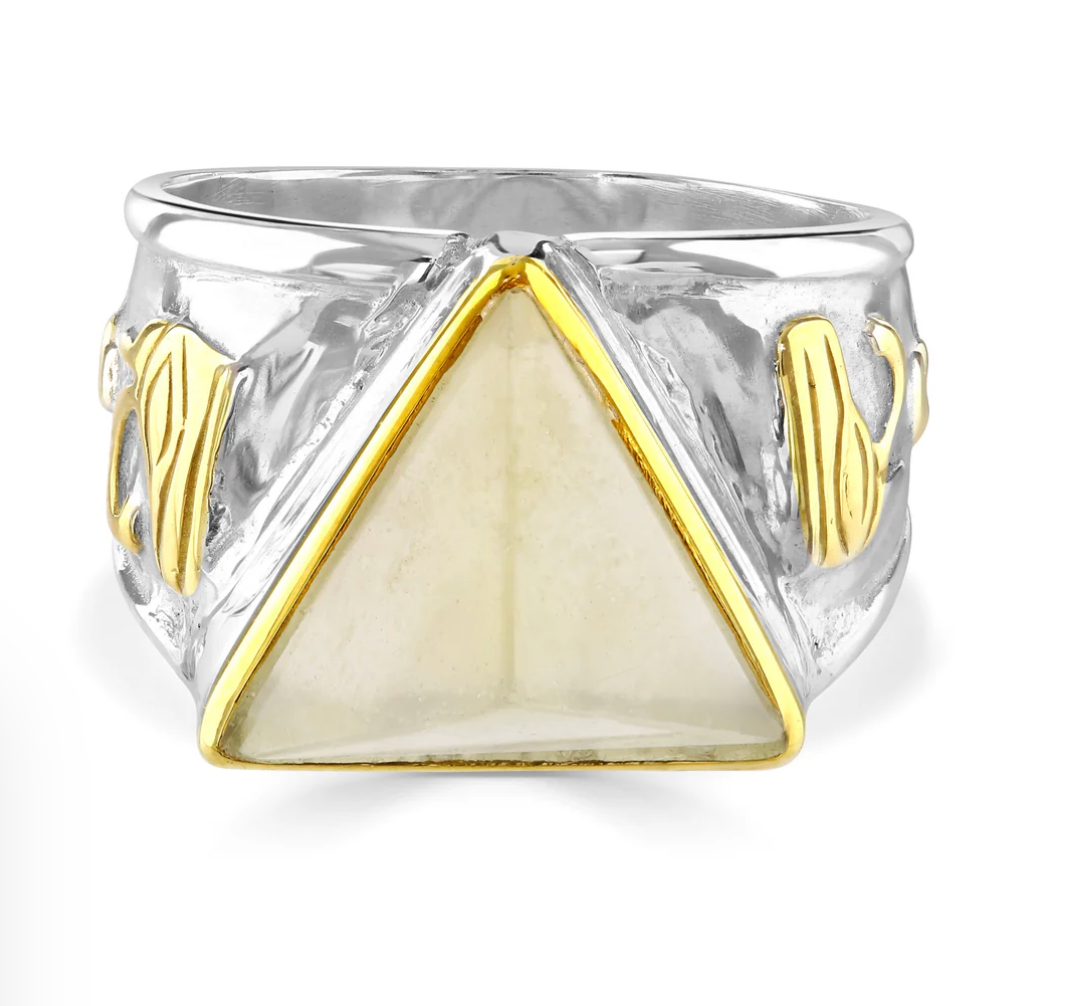 The Pyramid Ring | Libyan Tektite