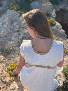 White hemp dress - Layuu Layuu 2