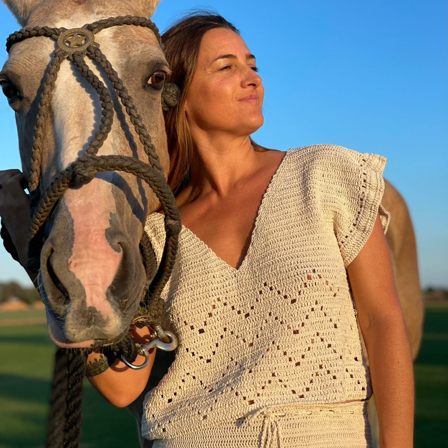 CROCHET BLUSA