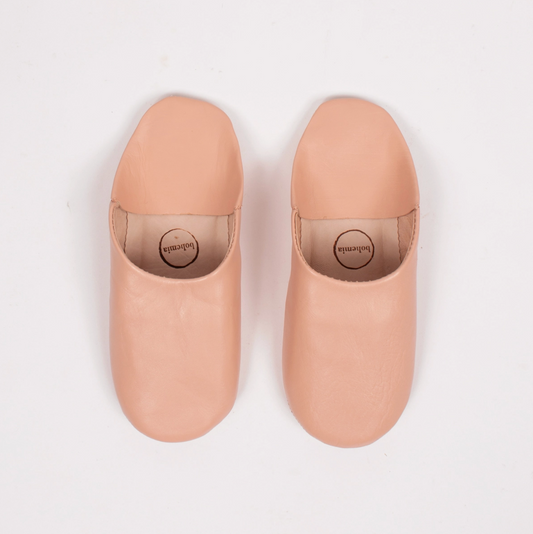 MOROCCAN LEATHER BABOUCHE SLIPPER