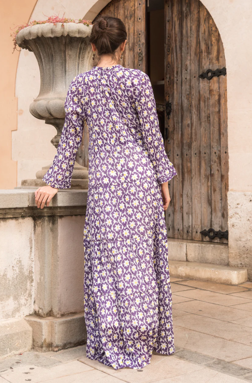 Gloria Crushed Cotton Dress