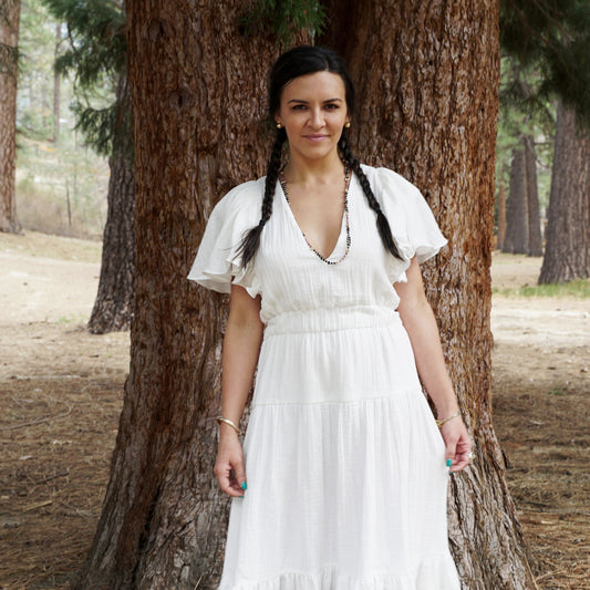 Hummingbird Dress Guru Jagat Collection