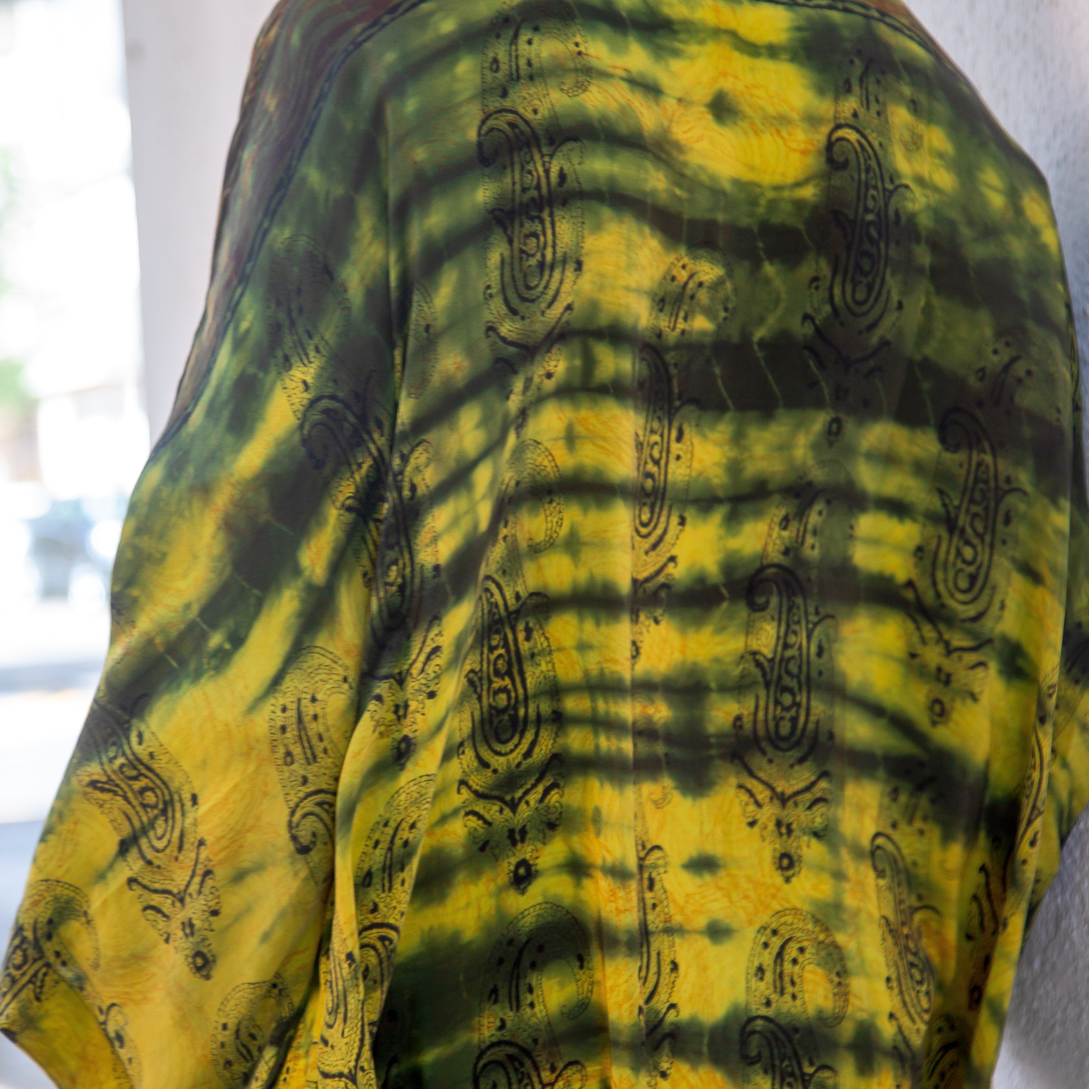 Silk/modal kimono