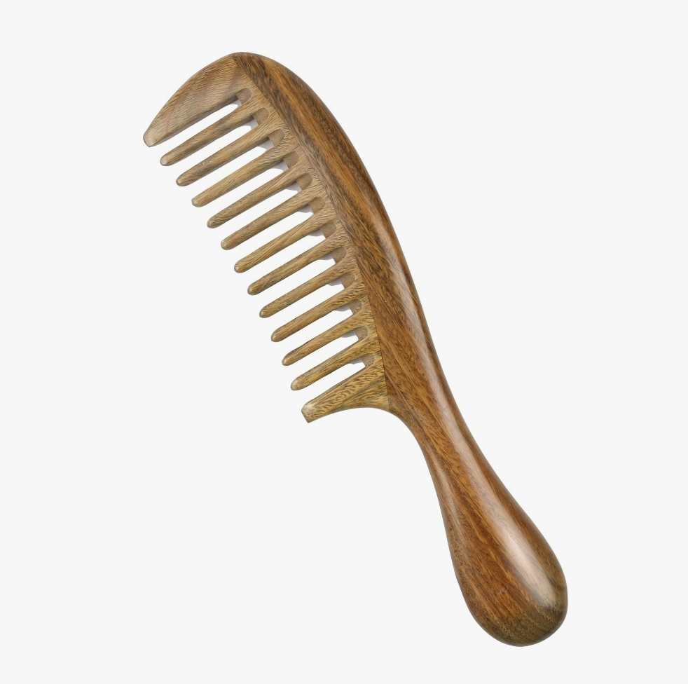 Sandalwood hair brush