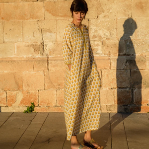 Carmen Kaftan yellow