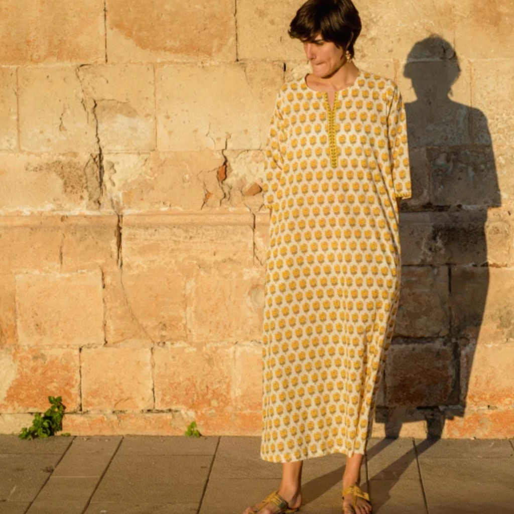 Carmen Kaftan yellow
