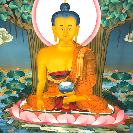 Buddha Tree Thangka