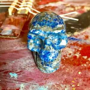 Lapis Lazuli Skull, Crystal