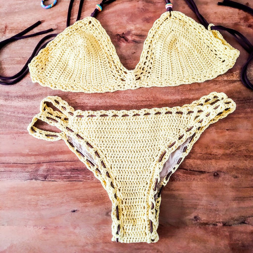 Soft Crochet Handmade Bikini